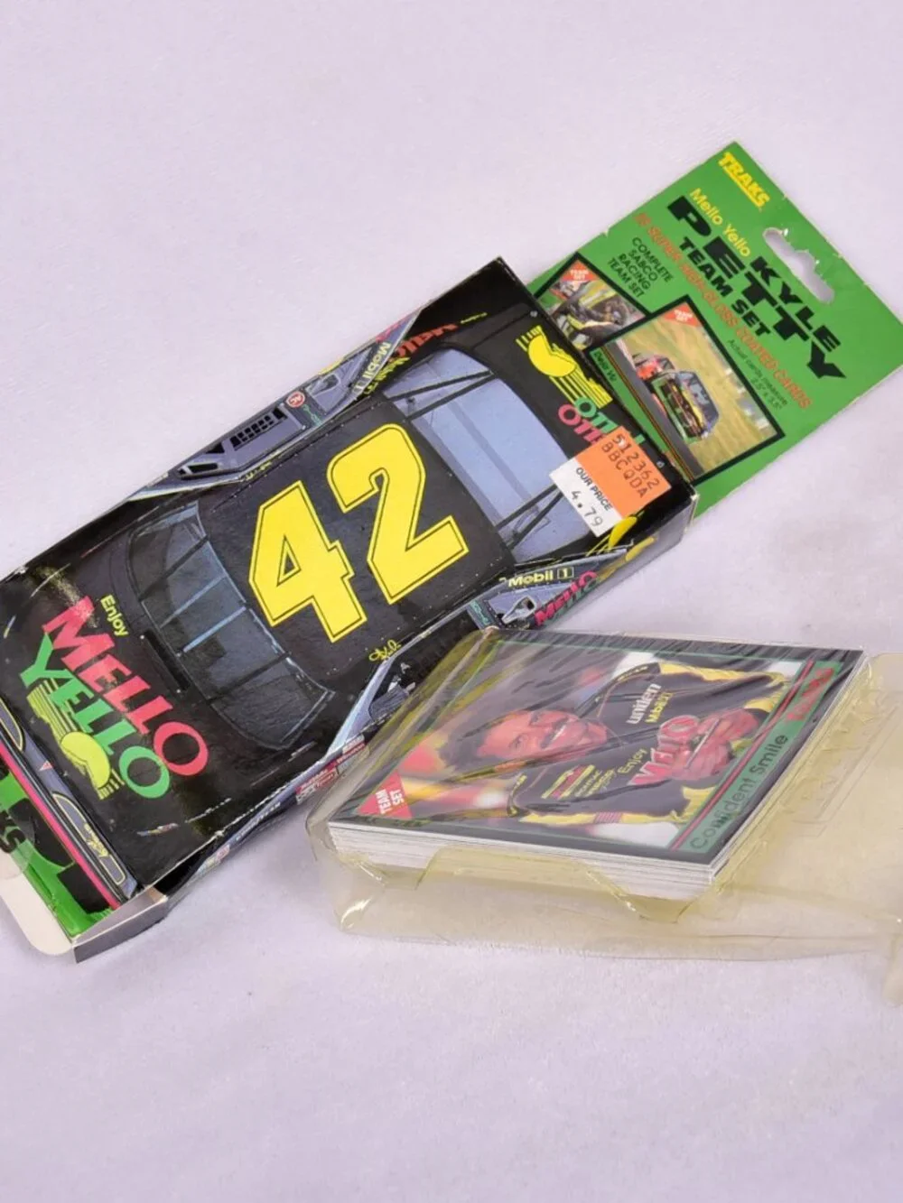 Traks Race Cards Team Sets Richard Petty Kyle Petty 1991 & 1992